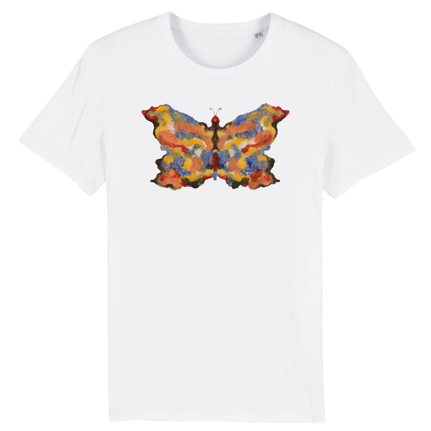 Butterfly 8 by Albert Bierstadt, 1890 - Organic Cotton T-Shirt