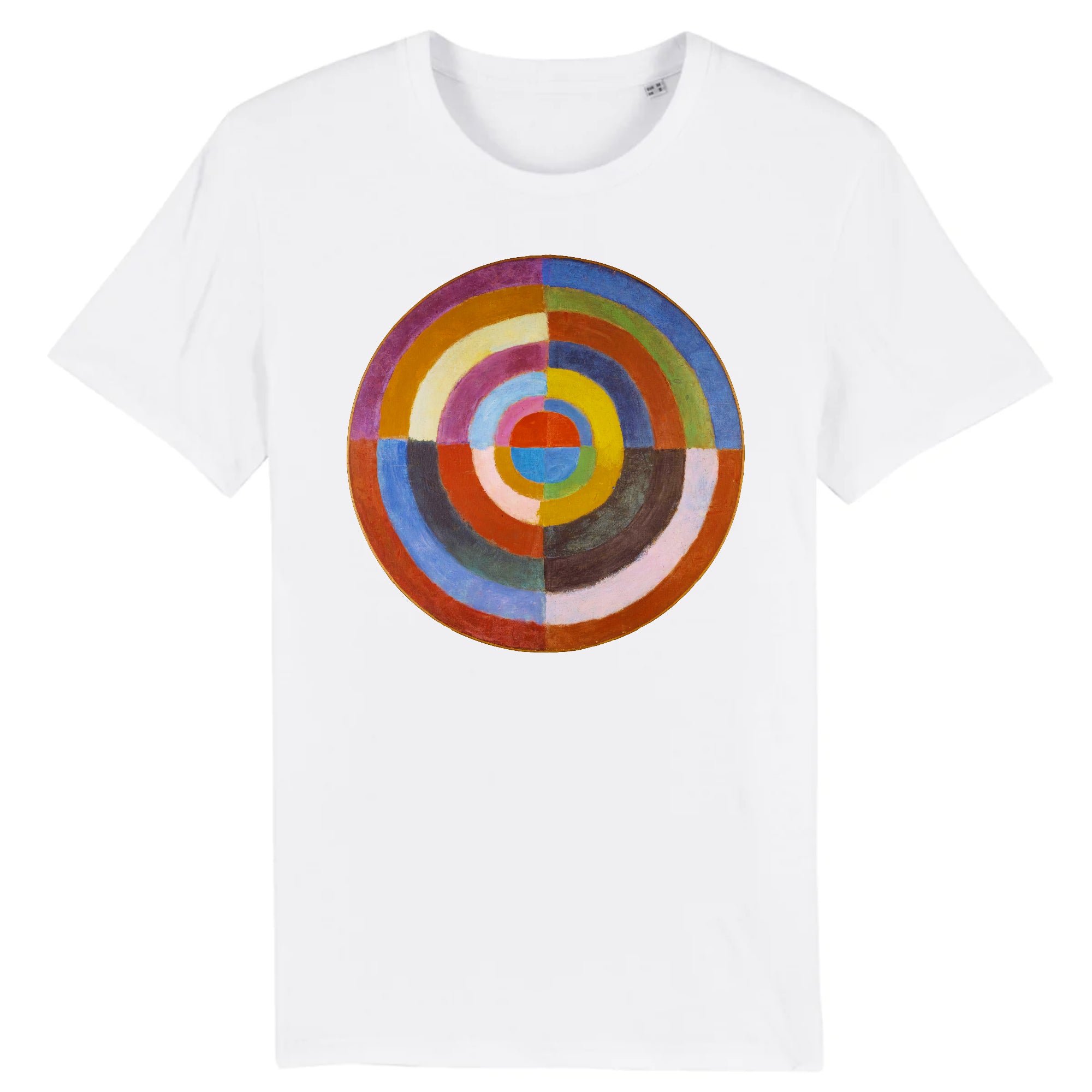 Disque (Le premier disque) by Robert Delaunay, 1913 - Organic Cotton T-Shirt