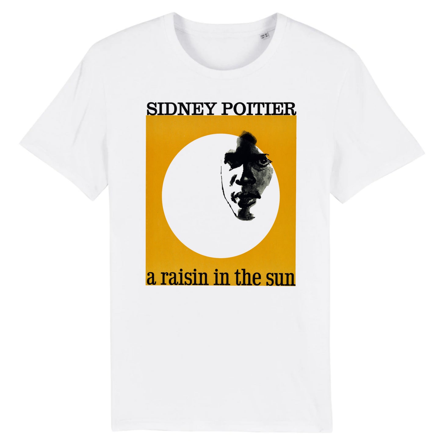 Sidney Poitier dans Un raisin sec au soleil - T-shirt en coton biologique
