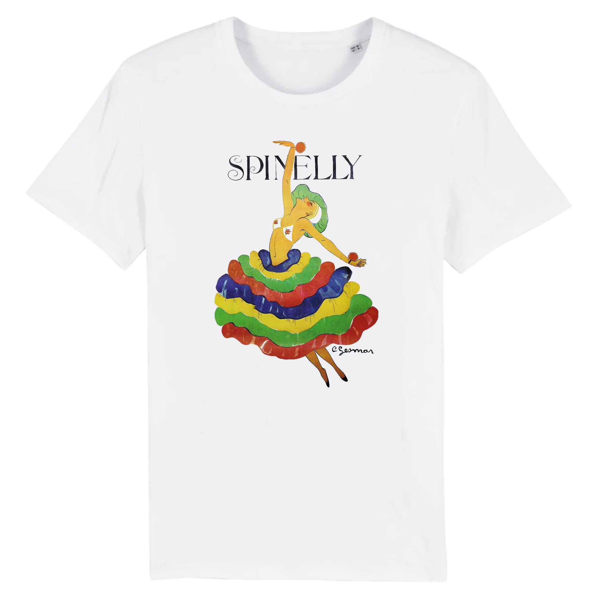 Spinelly de Charles Gesmar, 1919 - T-shirt en coton biologique