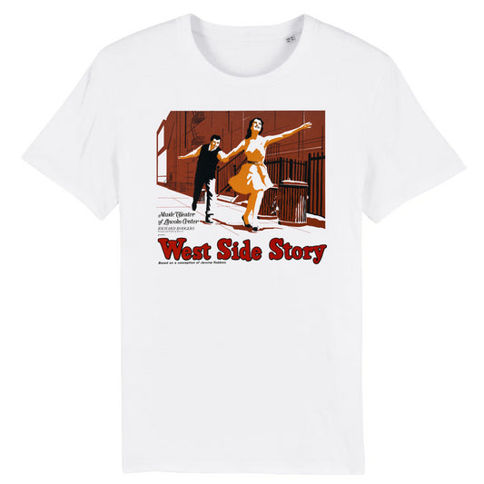 West Side Story en el Lincoln Center, 1968 - Camiseta de algodón orgánico