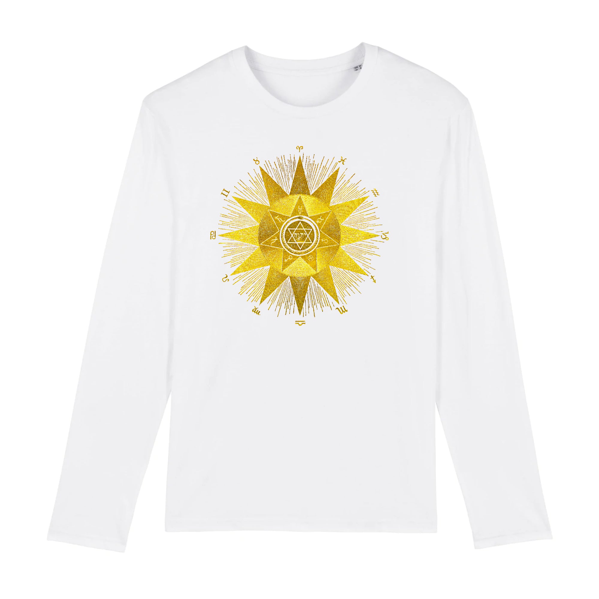 The Rising Signs from Solar Biology by Hiram Erastus Butler - Long-Sleeve Organic Cotton T-Shirt