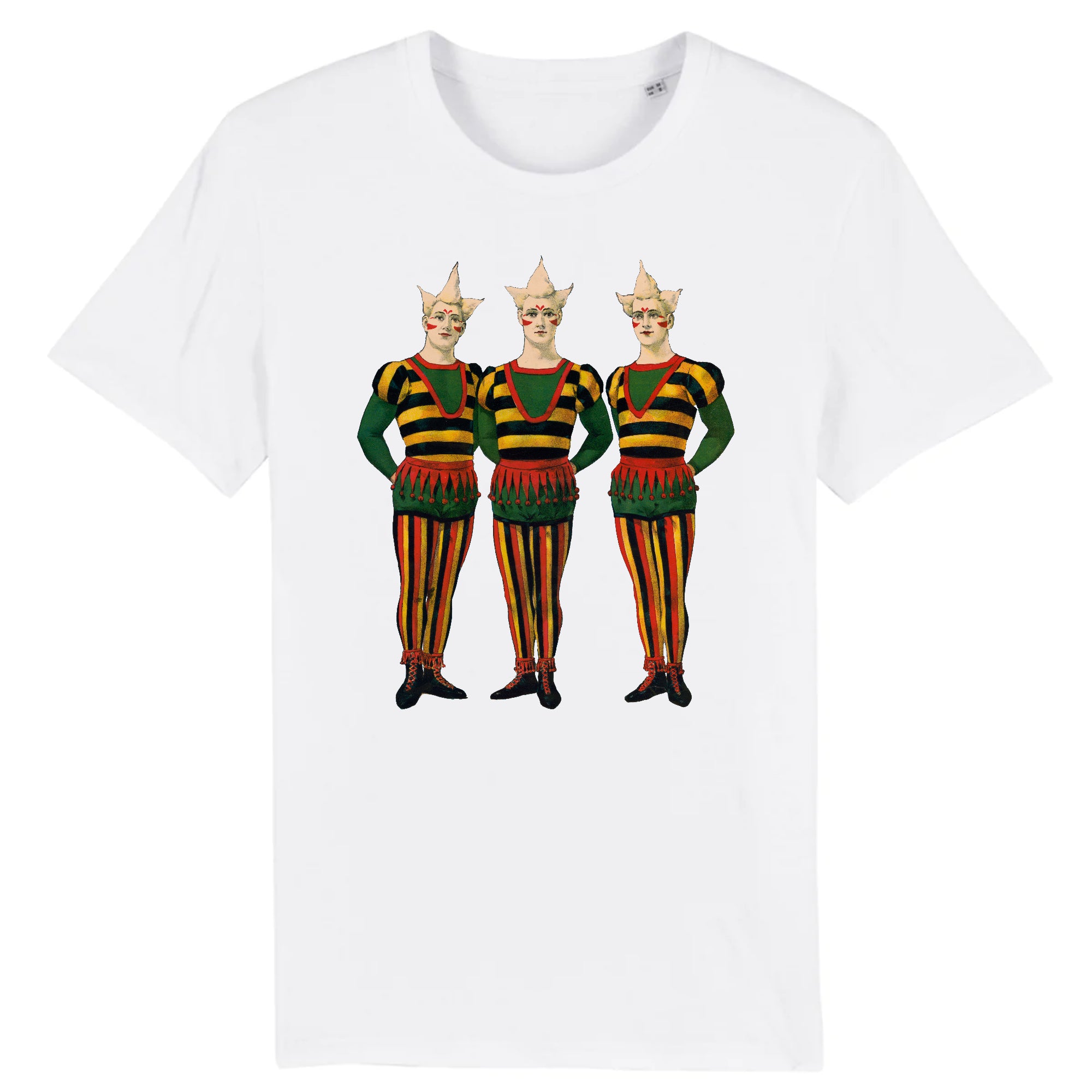 Three Victorian Trapeze Artists 1890 - Camiseta de algodón orgánico