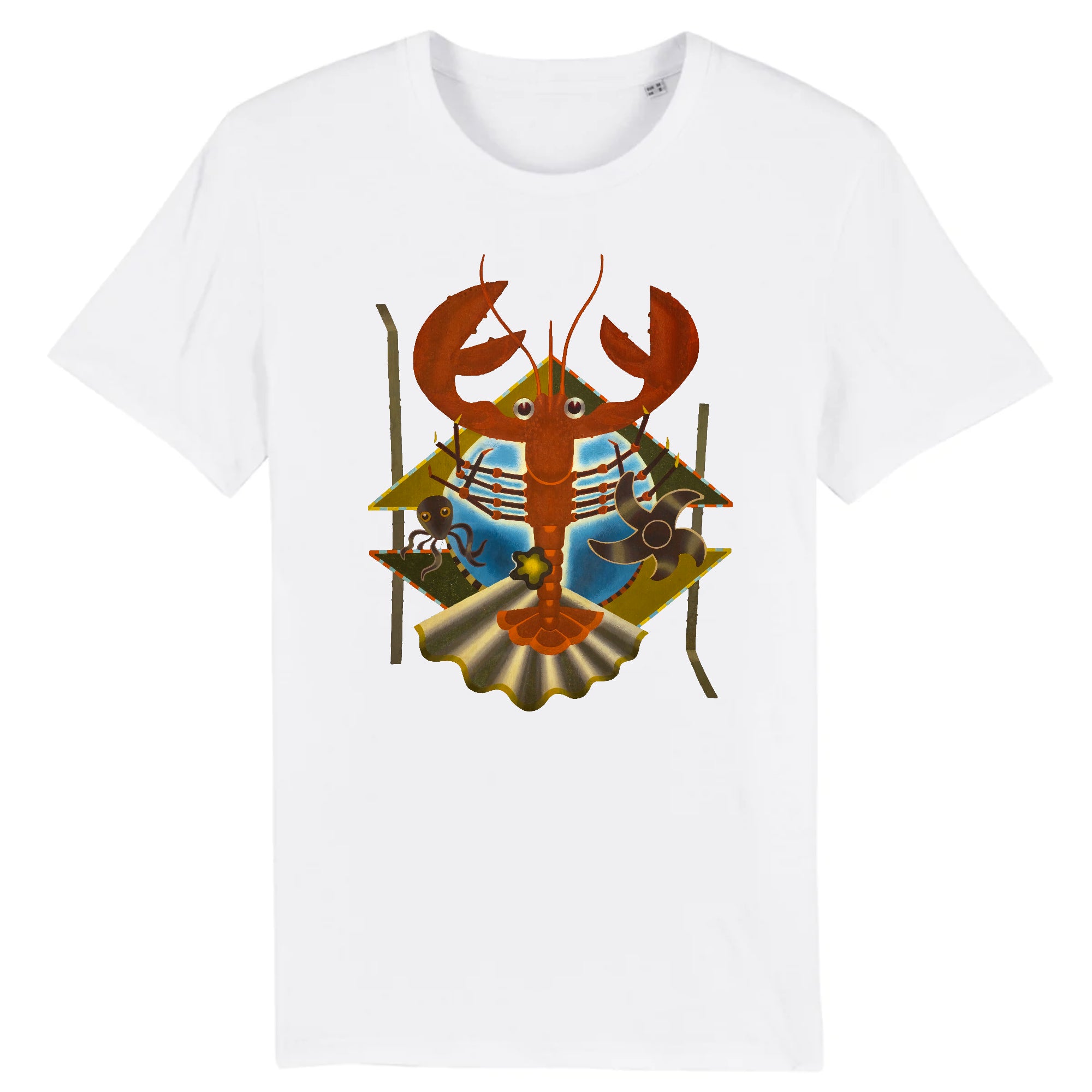 Semaphore by Edward Wadsworth, c.1937 - Organic Cotton T-Shirt