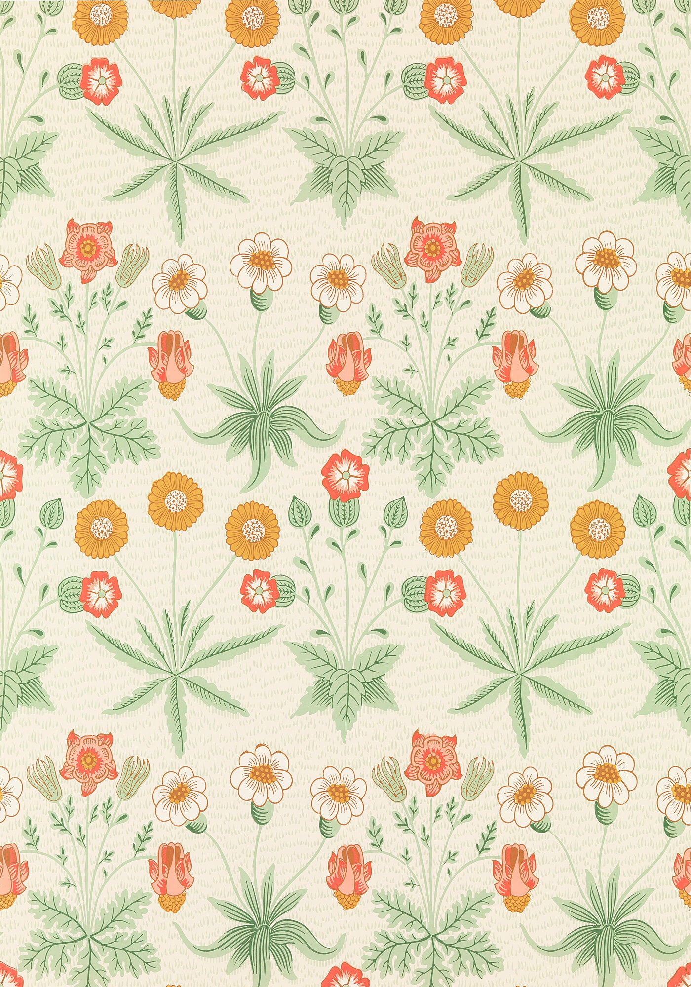 William Morris Daisy Pattern, 1864 - Wrapping Paper