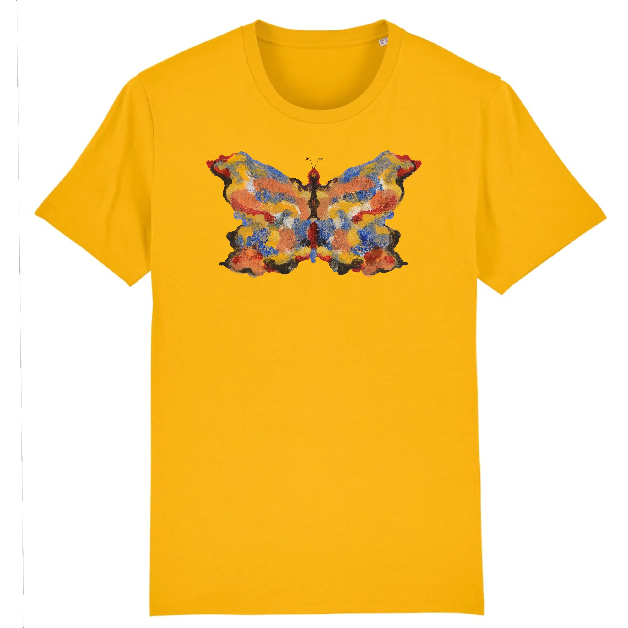 Butterfly 8 by Albert Bierstadt, 1890 - Organic Cotton T-Shirt