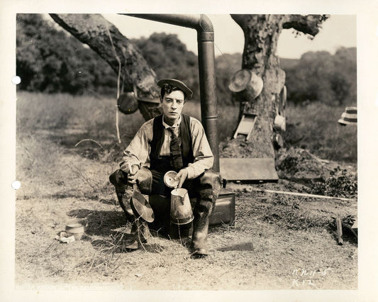 Photographie tirée de "Balloonatic" de Buster Keaton - 1923