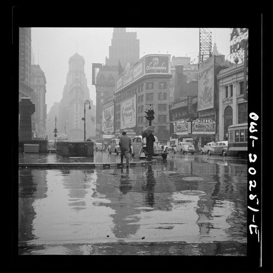 Times Square, New York de John Vachon - Mars 1943