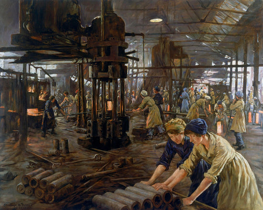 The Munitions Girls by Alexander Stanhope Forbes - 1918