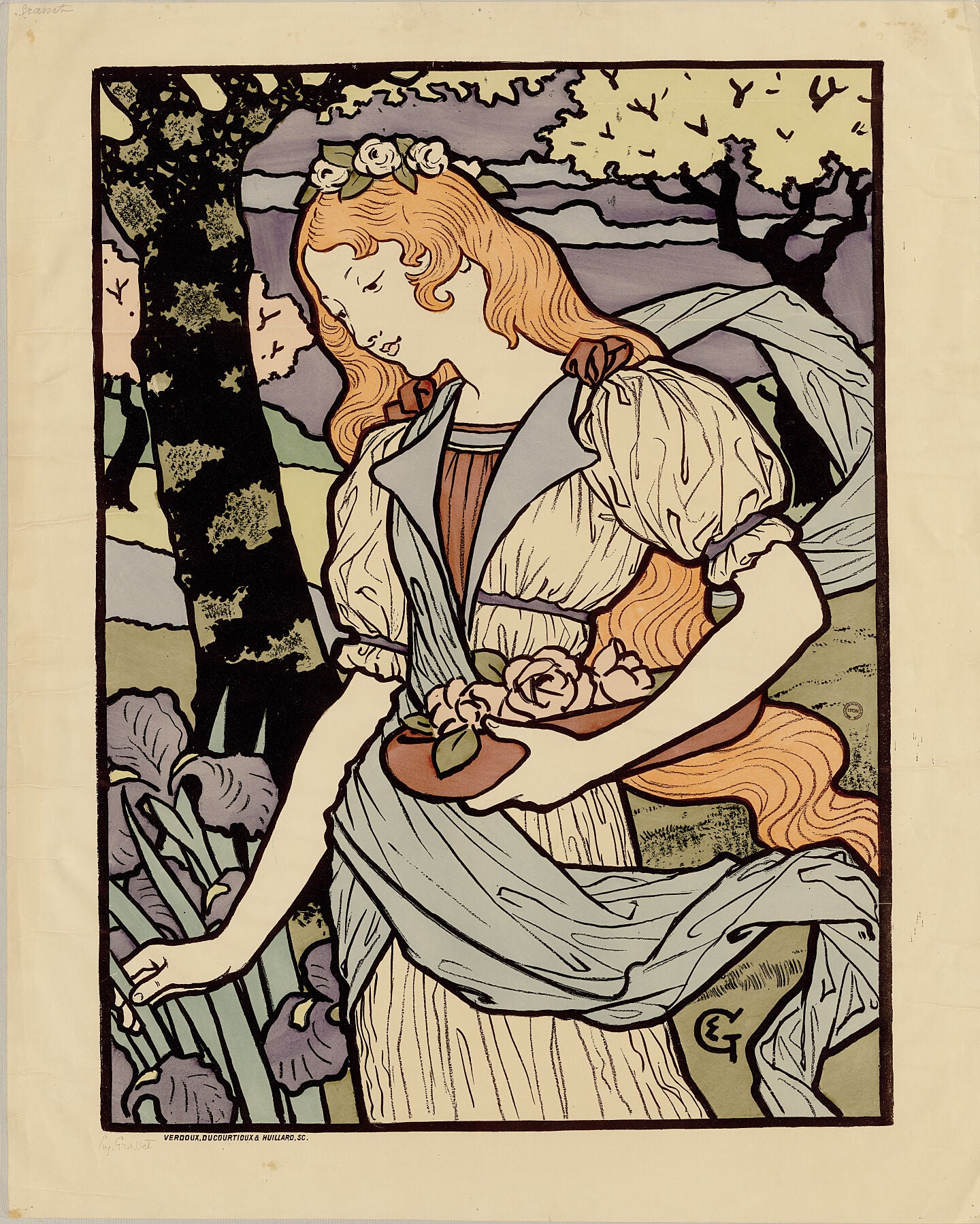 Exhibition of artists and decorators by Eugène-Samuel Grasset - 1892