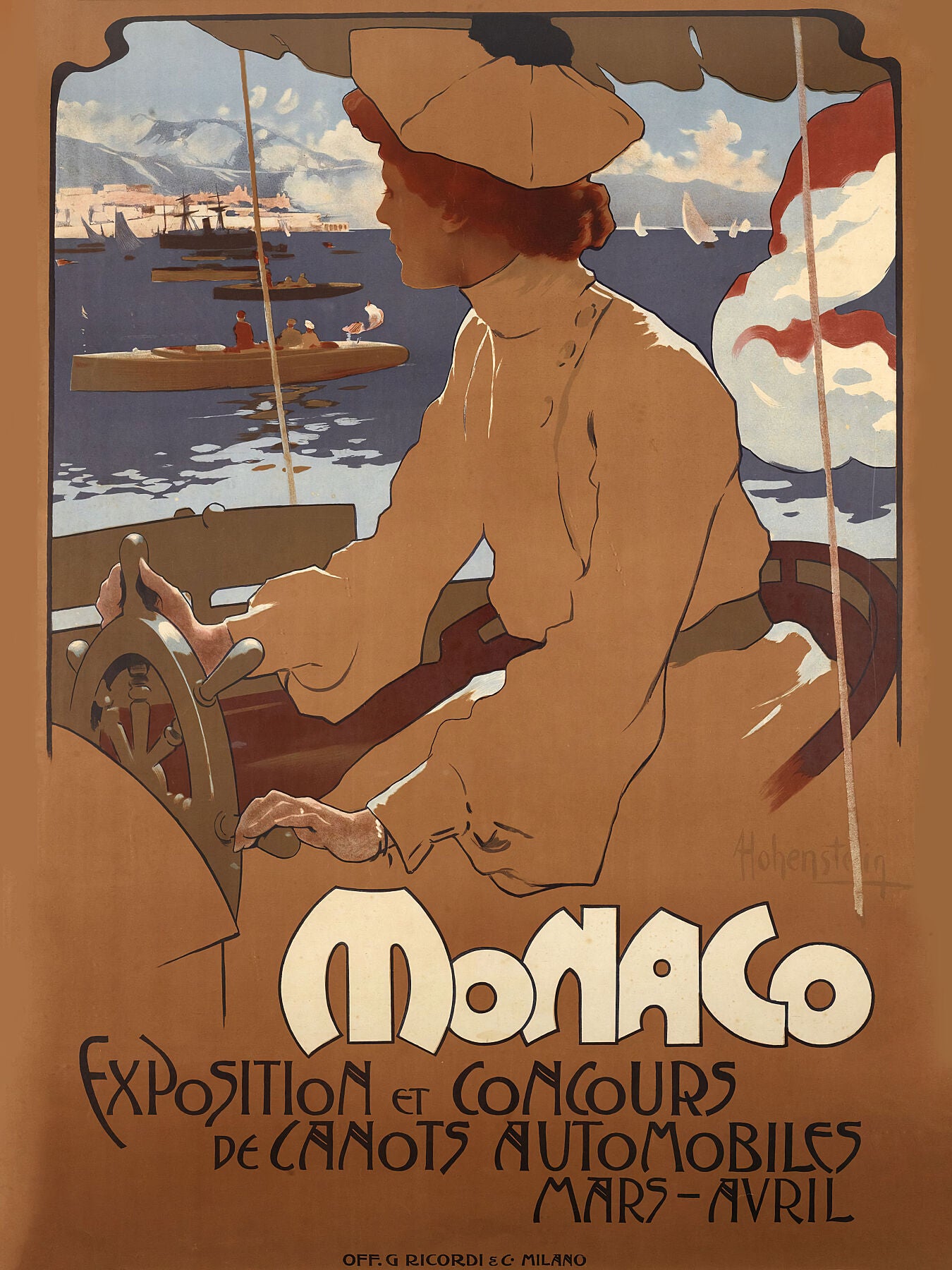 Monaco Exposition et Concours by Adolfo Hohenstein 