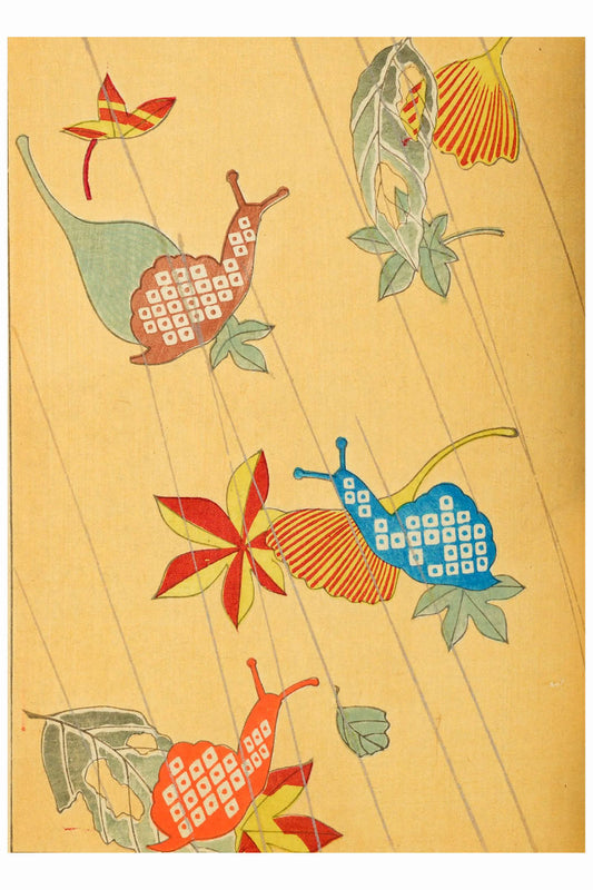Snails From The Japanese Journal of Design - 1901