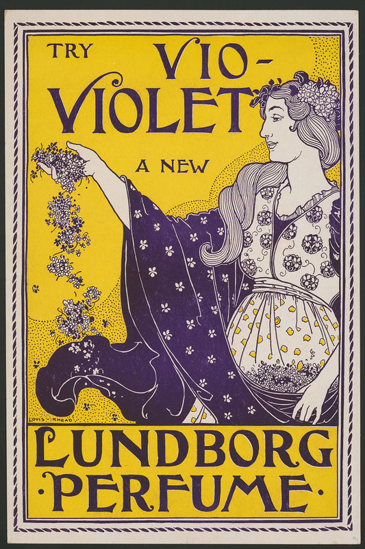 Try Vio-Violet a New Lundborg Perfume Louis Rhead