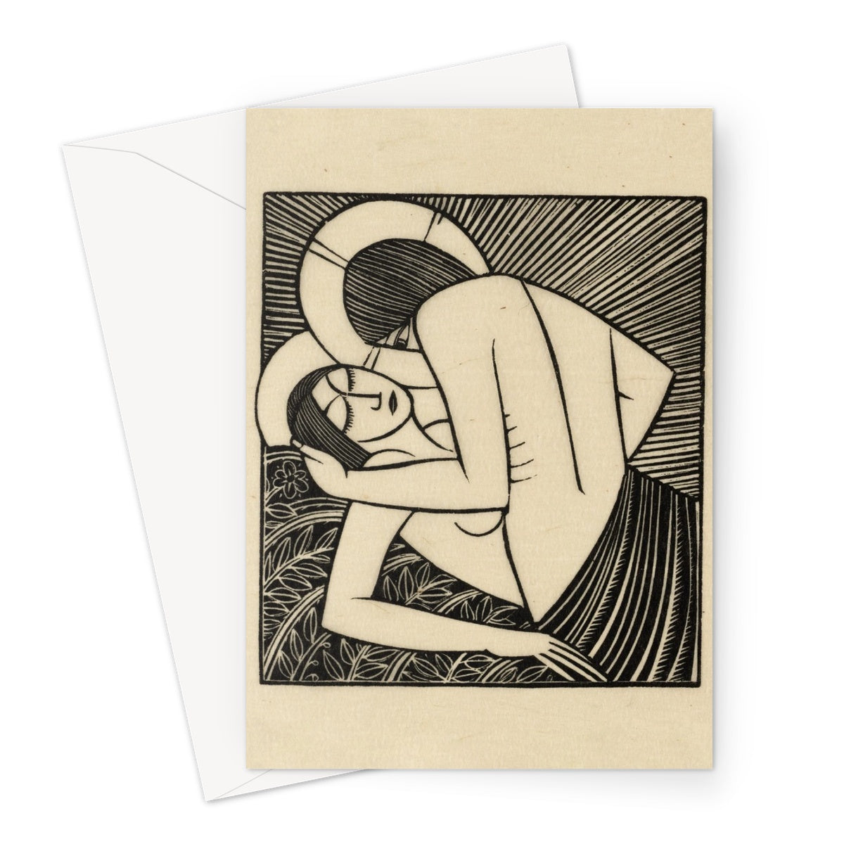 Stay Me With Apples by Eric Gill 1925 - Valentine's Greeting Card