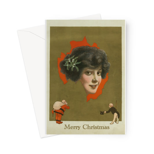Merry Christmas, December, 1912 - Greetings Card