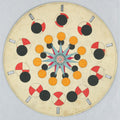 Optical Toy, Phenakistiscope Disc with Geometric Shapes c.1840 Cooper Hewitt Smithsonian Design Museum.