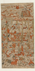 The Parinirvana of the Buddha c. 1710s Japan, Edo period (1615-1868) Color woodblock print