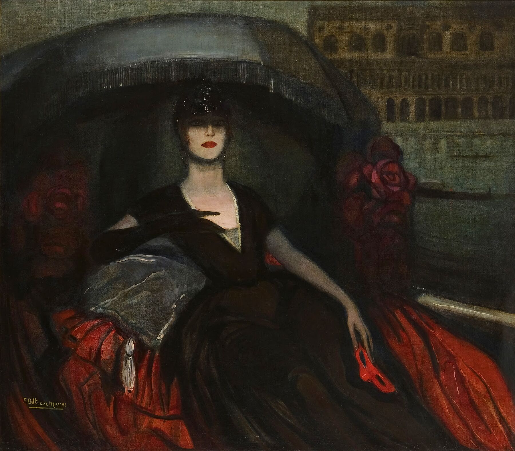 Madame Bonnardel, Countess of Montgomery by Grederico Beltran Masses - 1934