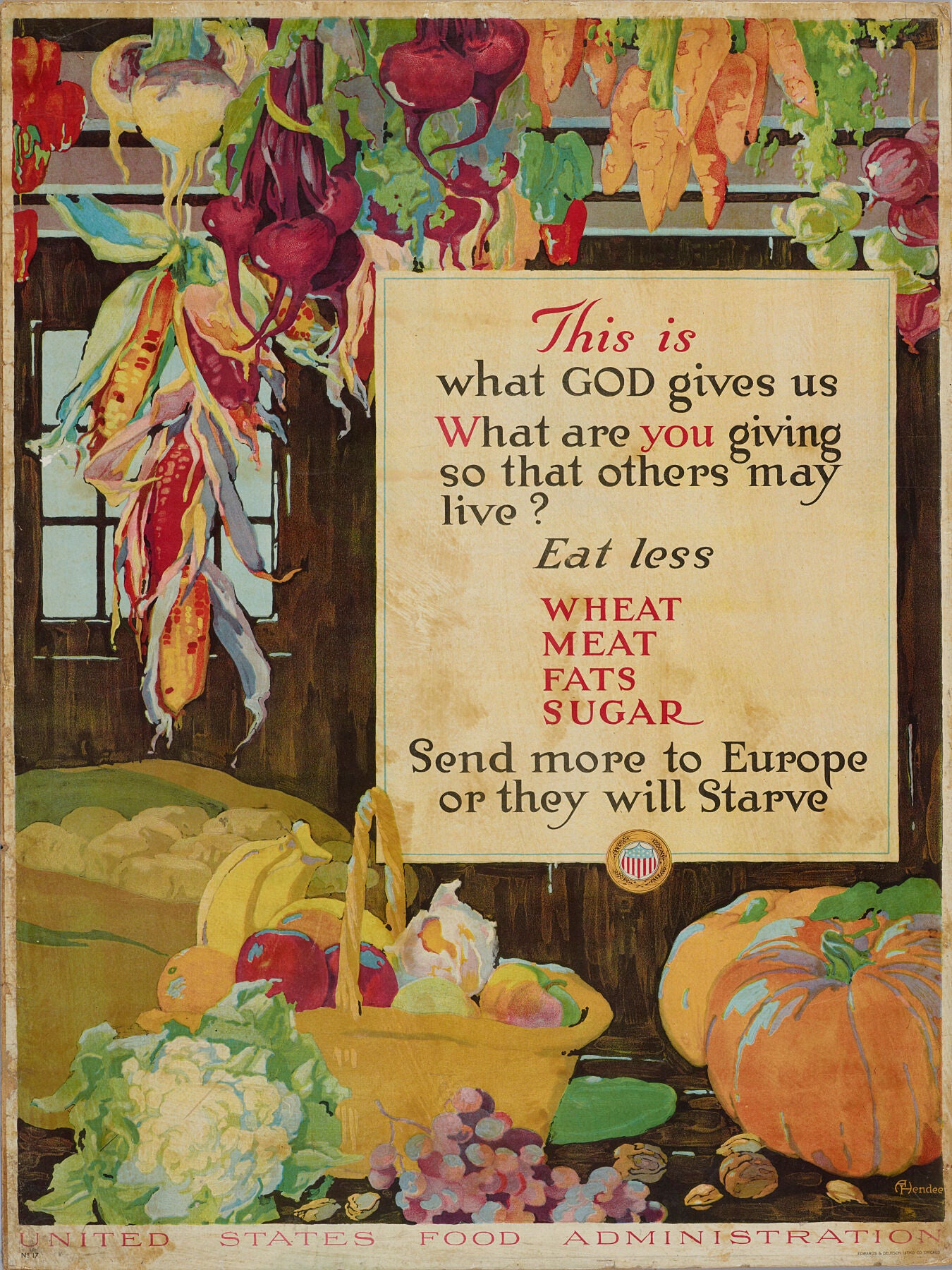 This is what God gives us by A Hendee - circa 1918