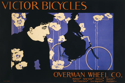 Vélos Victor par Will Bradley, Will - 1896 
