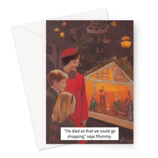 We Do Christmas by Miriam Elia - Greeting Card
