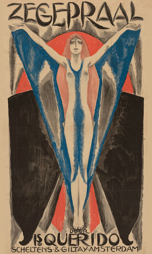 Poster for Victory by Israel Querido, Jan Sluijters, 1923