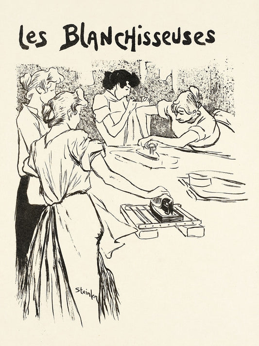 Les Blanchisseuses by Théophile Alexandre Steinlen - 1893
