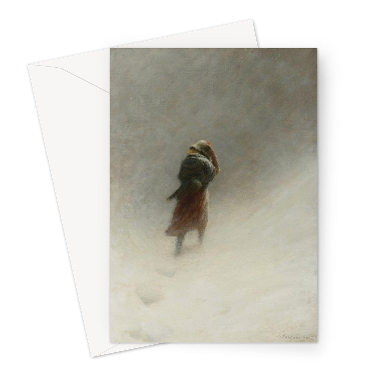 Joseph Farquharson (Scottish, 1846–1935),  The Blizzard, n.d.