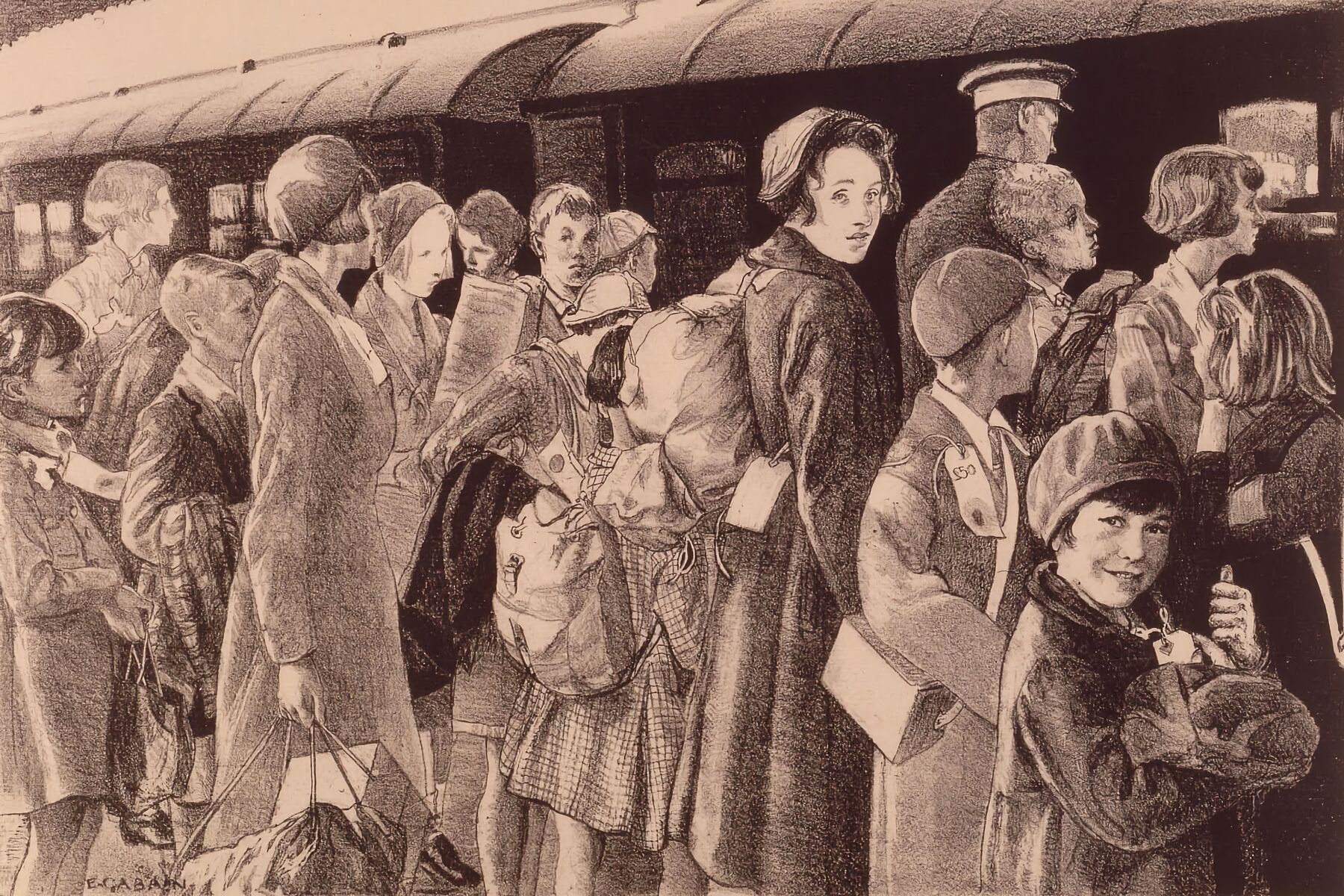 The Evacuation of Children from Southend by Ethel L. Gabain - 2nd June 1940 