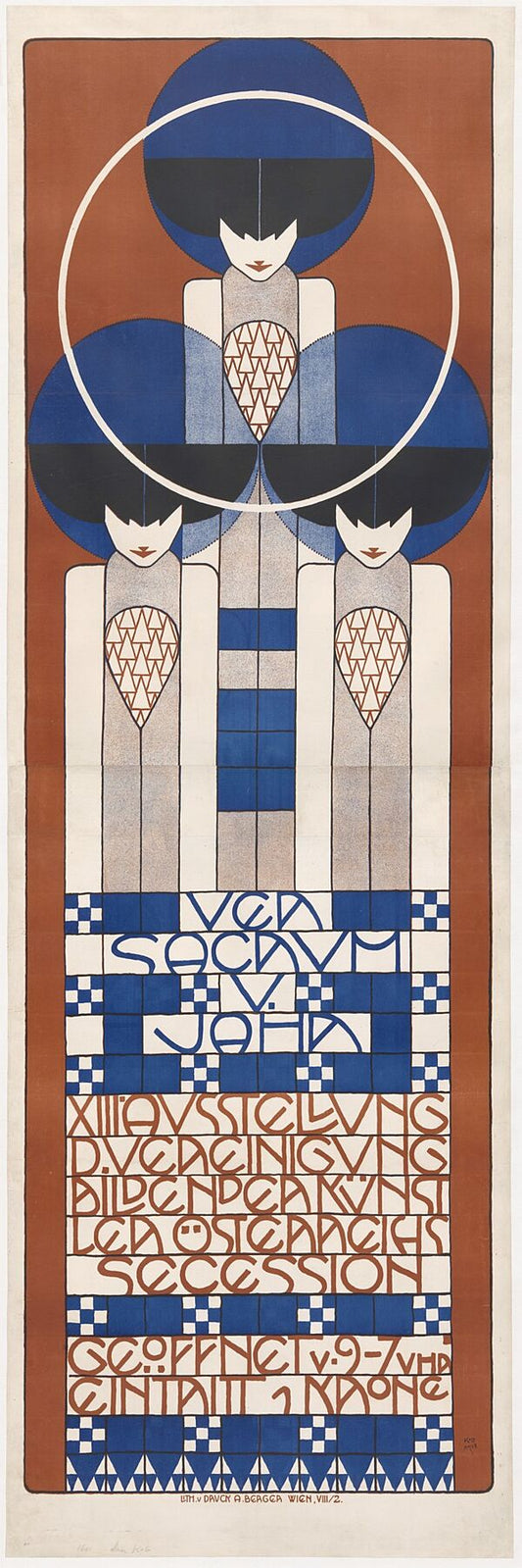 Ver Sacrum, XIII (Poster for the 13th Secession exhibition) by Koloman Moser - 1902