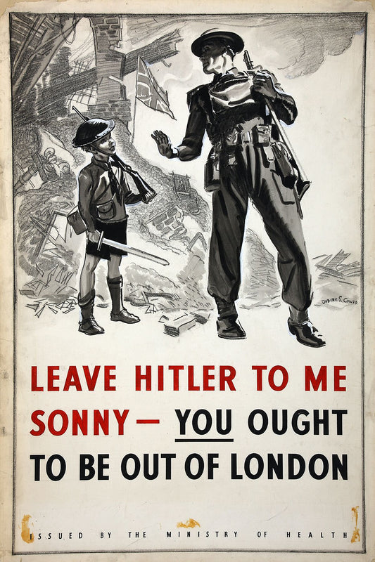 Leave Hitler To Me Sonny by Dudley S. Cowes - c. 1940
