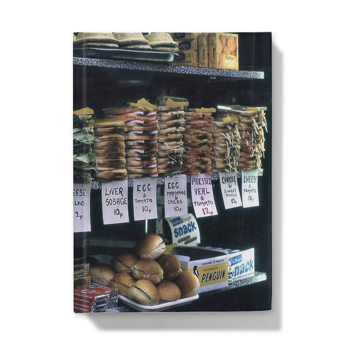 Sandwiches for Sale, Londres 1972 - Cuaderno de tapa dura