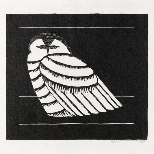 Snowy Owl by Samuel Jessurun de Mesquita - 1927