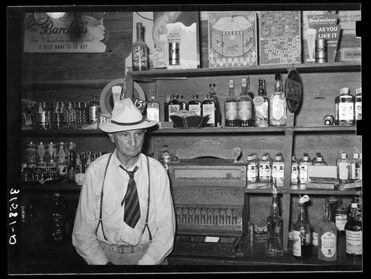 Barowner at Louisiana Rice Festival by Russell Lee - 1938