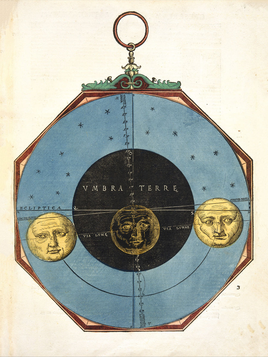 Volvelle, Plato de Petrus Apianus - 1540