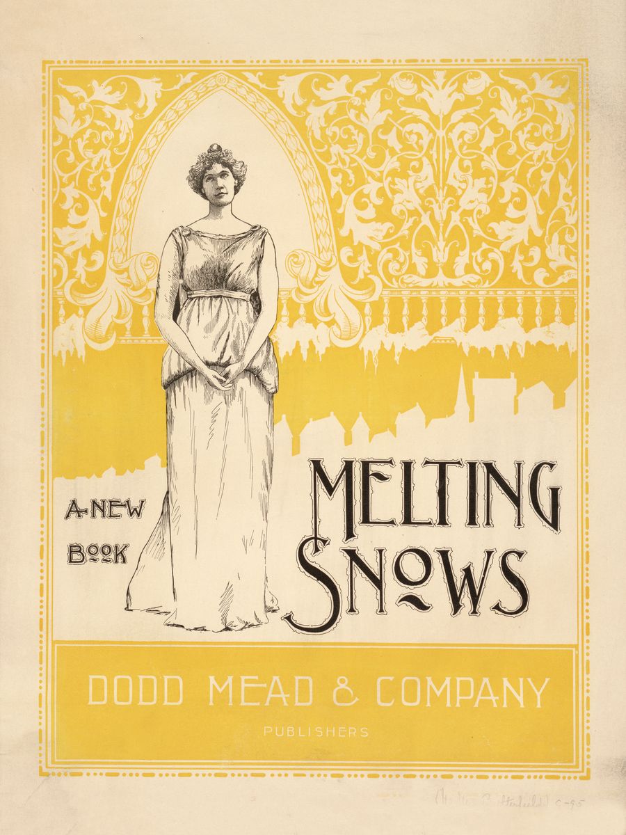 Melting Snows Advert - 1895