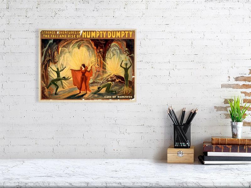 Extrañas aventuras en La caída y el ascenso de Humpty Dumpty, Cueva de la Oscuridad 