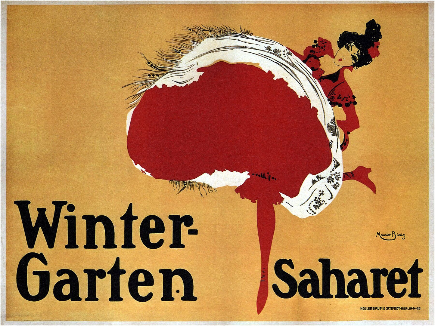 Saharet Winter Garten by Maurice Biais - 1902