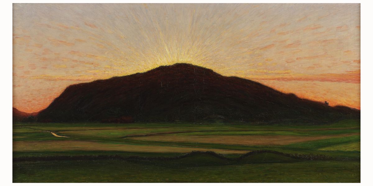 Afterglow by Karl Nordström - 1909