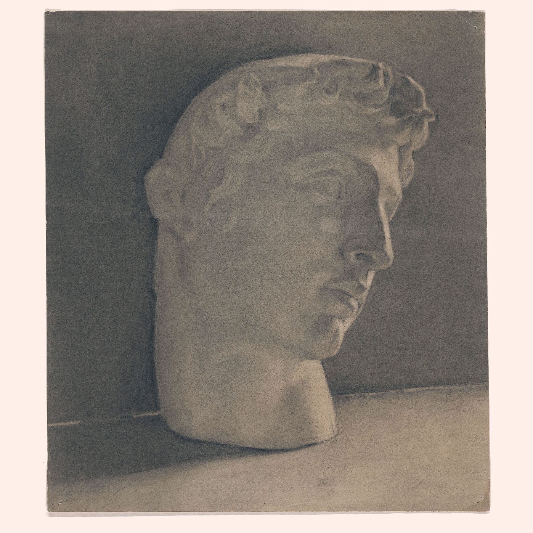 Study of a Plaster Head by Jan Veth - 1874 - 1925