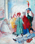 Singular Masks by James Ensor -1892