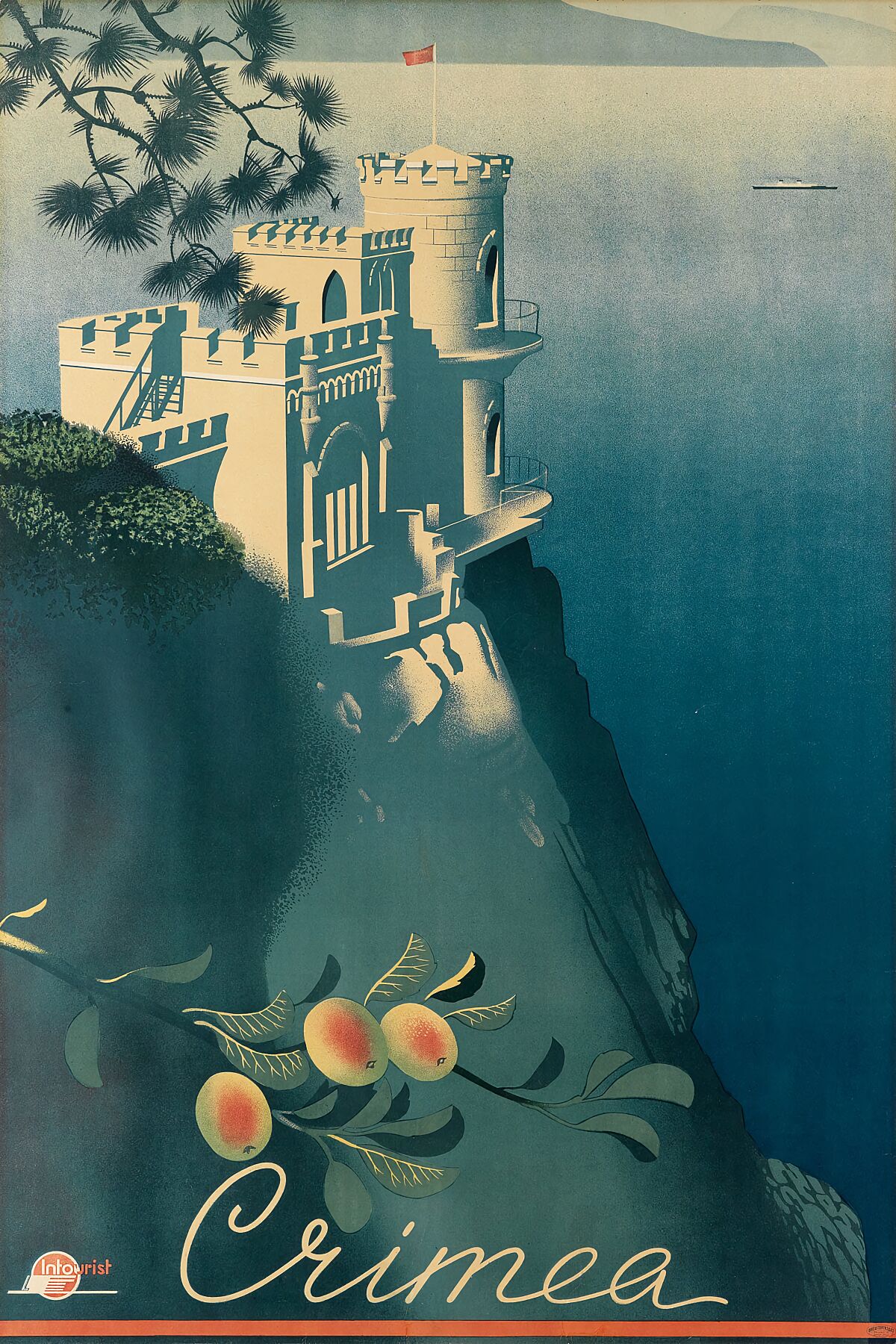 Crimea Travel Poster -  1935