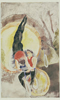 Acróbatas de Charles Demuth 1919