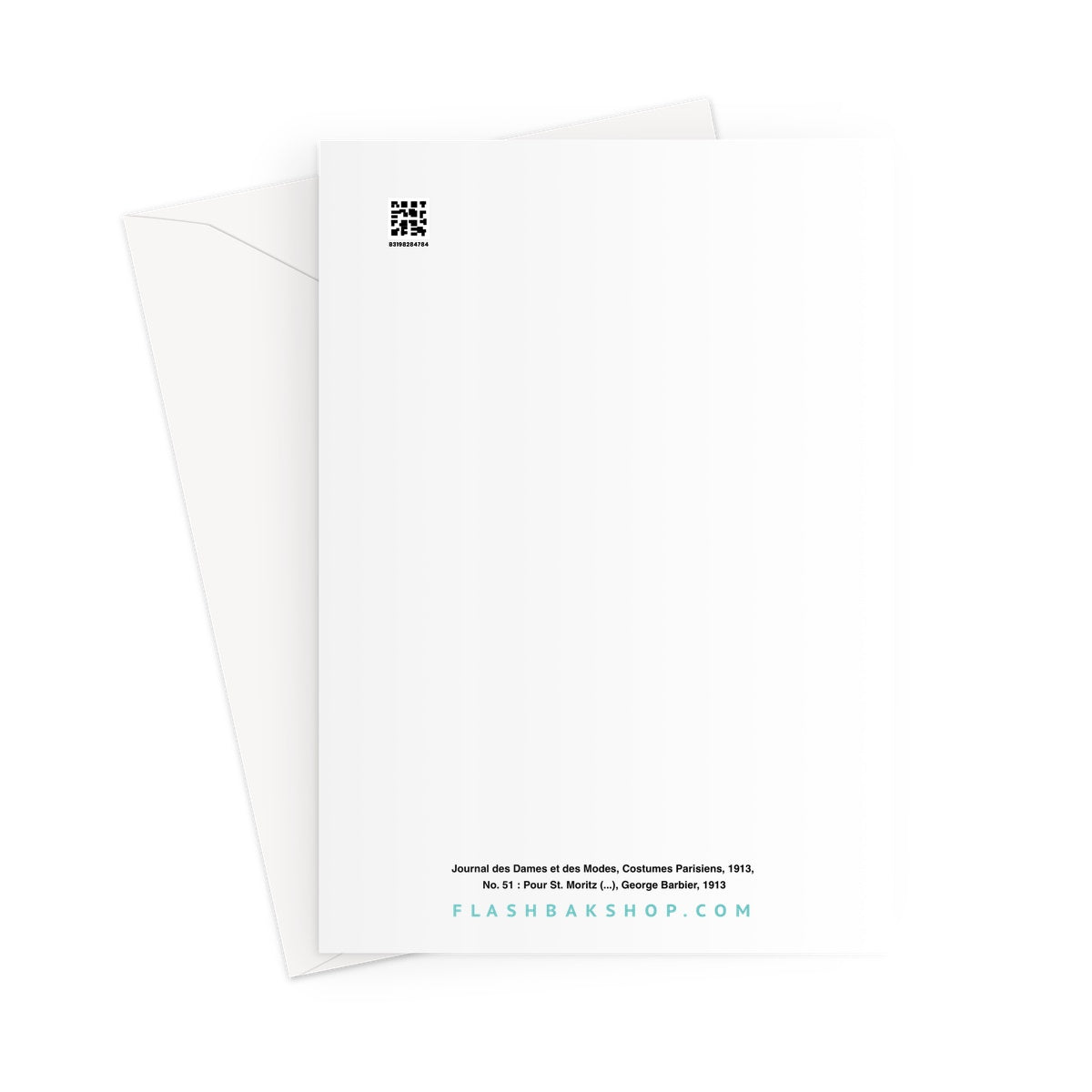 Journal des Dames et des Modes by George Barbier, 1913 - Greeting Card