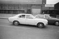 Football Supporters in Car by Iain SP Reid . c. 1976