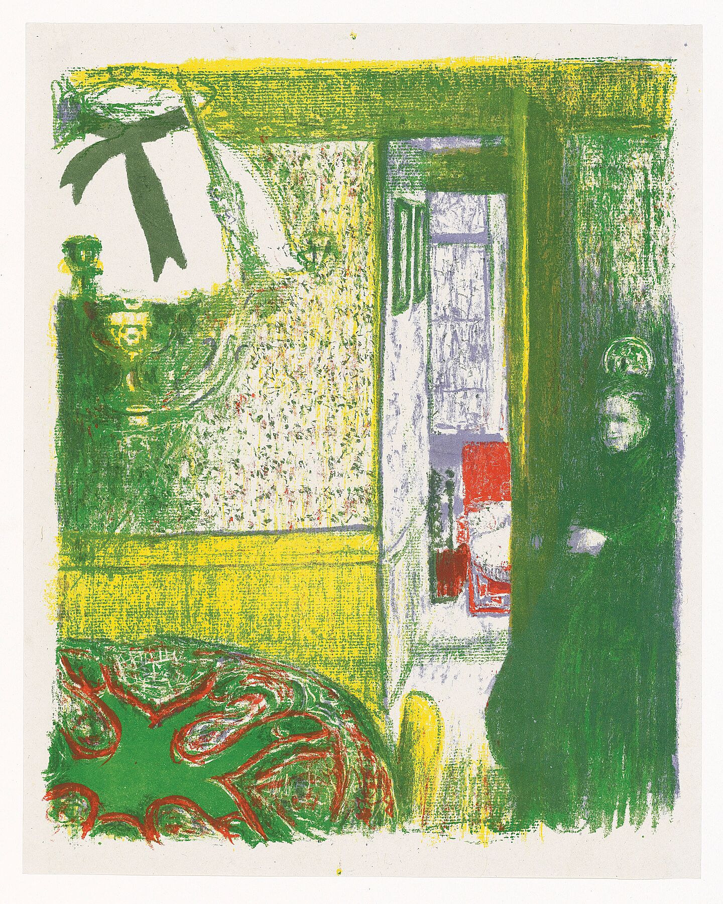Intérieur à la Suspension by Edouard Vuillard - 1899