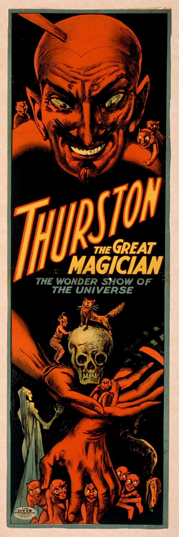 Thurston the great magician the wonder show of the universe. c1914