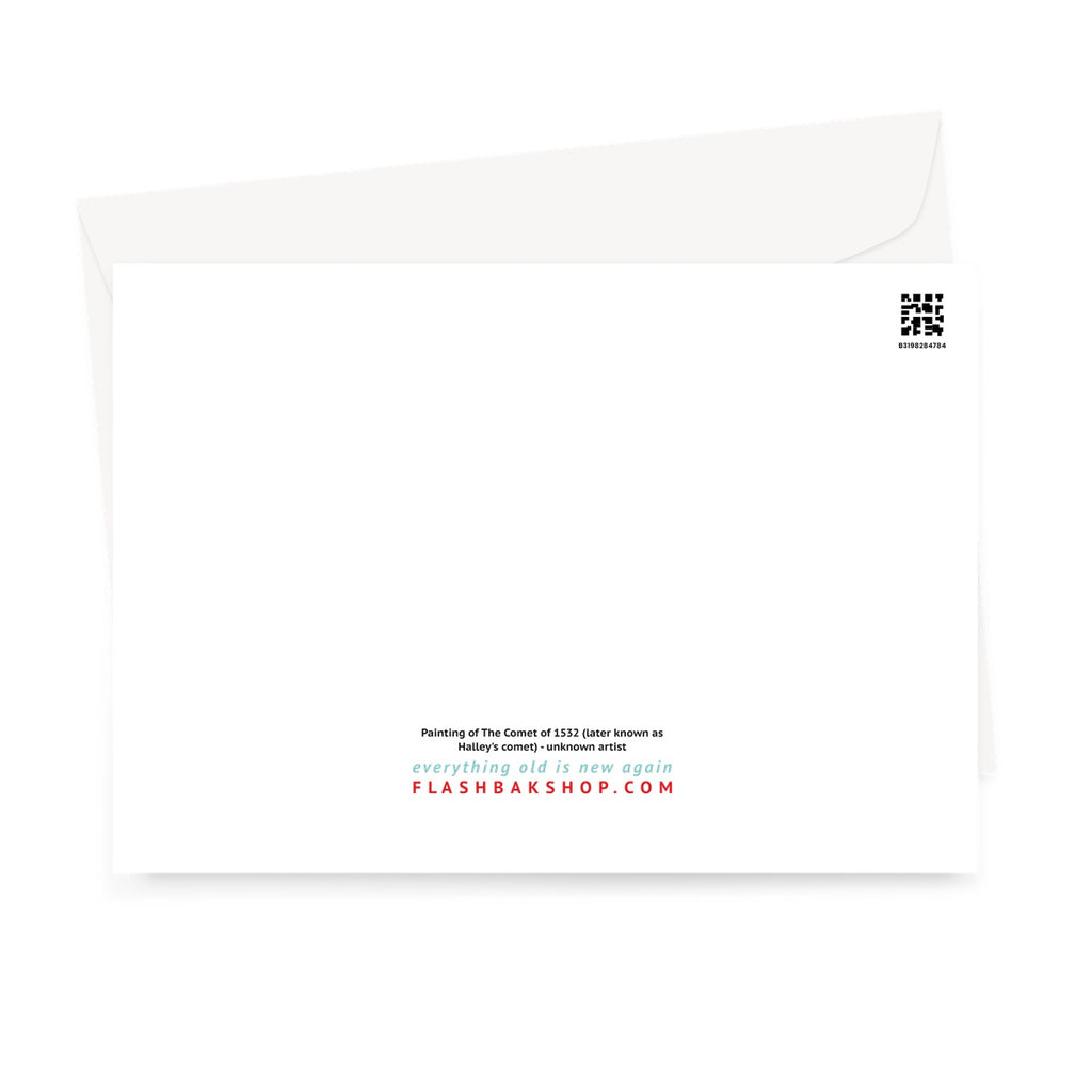 Pintura del Cometa de 1532 - Tarjetas de felicitación