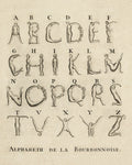 Nude Alphabet_ by Alphabeth de la Bourbonnoise - 1790