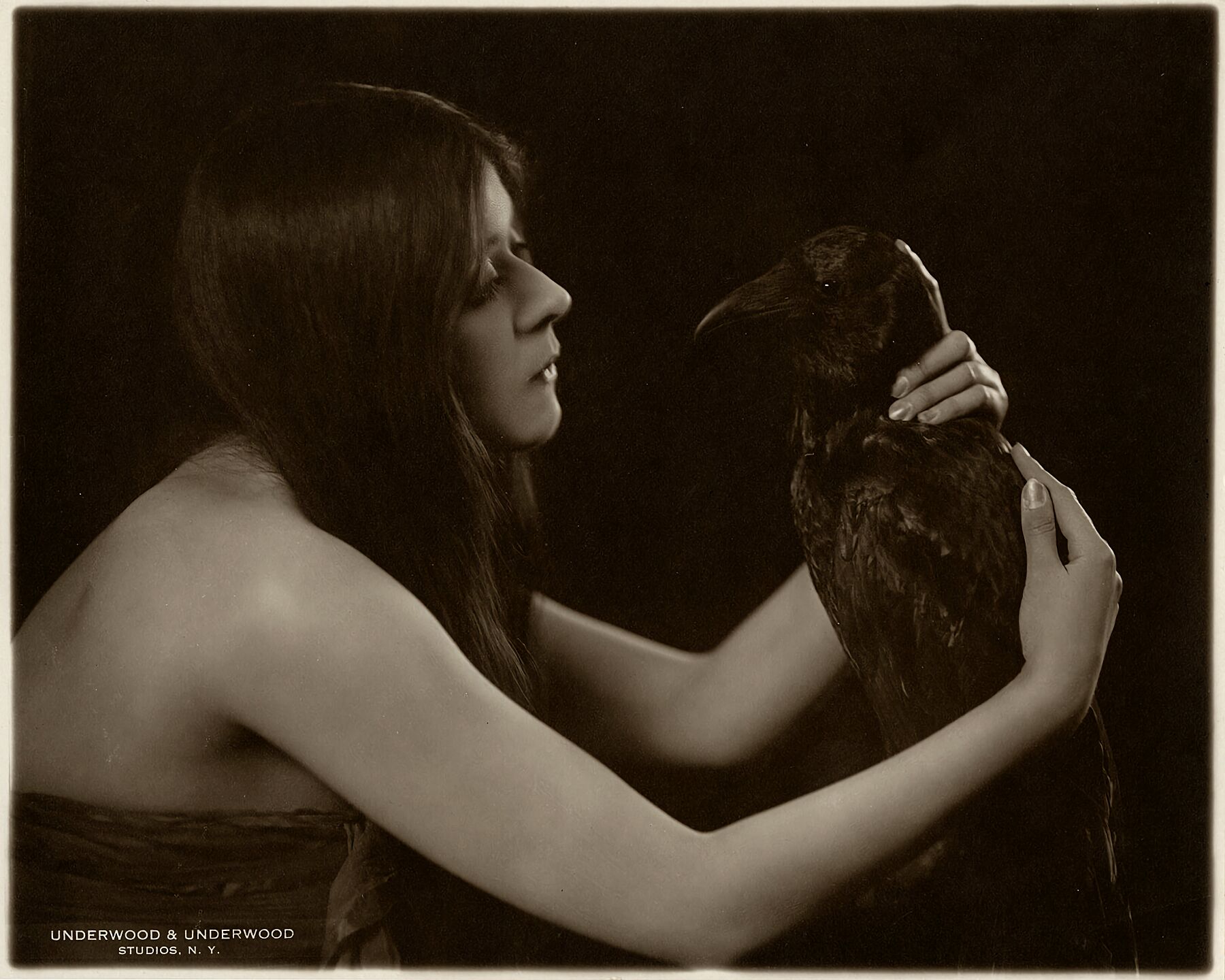 Publicity Still of Theda Bara for The She-Devil - 1918 – Flashback Shop